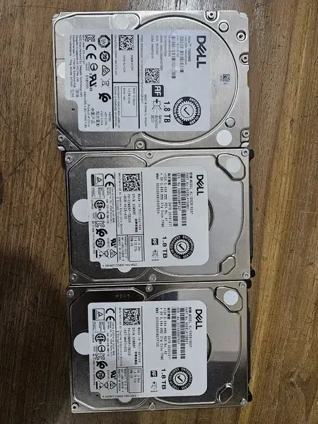 Dell 1.8TB 10K RPM SAS 12Gbps Enterprise Hot-Plug HDD