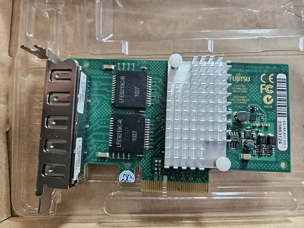 Fujitsu D3045-A11 Quad-Port Gigabit PCIe Network Adapter thumbnail 2