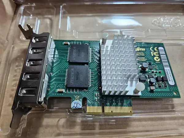 Fujitsu D3045-A11 Quad-Port Gigabit PCIe Network Adapter thumbnail 3