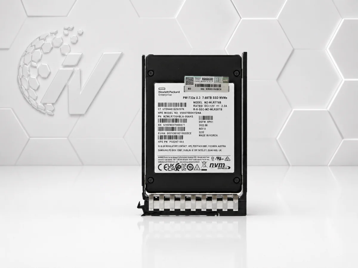 HPE 7.68TB NVMe Gen4 Enterprise SSD