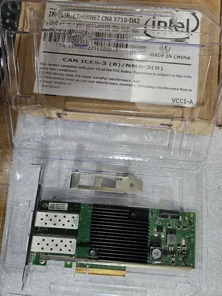 Intel Ethernet X710-DA2 Dual-Port 10GbE SFP+ Network Adapter thumbnail 2