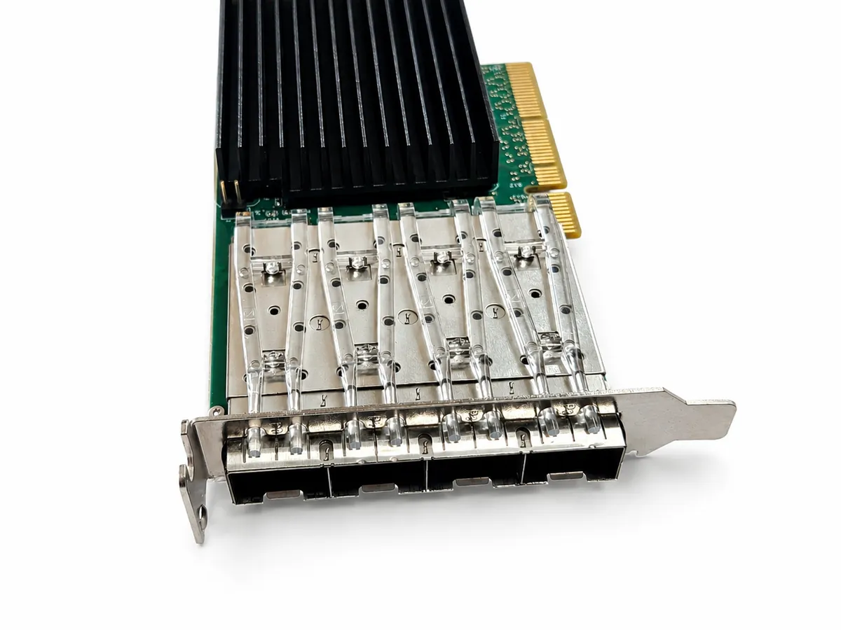 Silicom PE310G4I71LB-XR Quad-Port 10GbE SFP+ PCIe Network Adapter (Dell OEM) thumbnail 4
