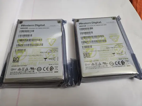Western Digital Ultrastar DC SS530 480GB Enterprise SAS SSD