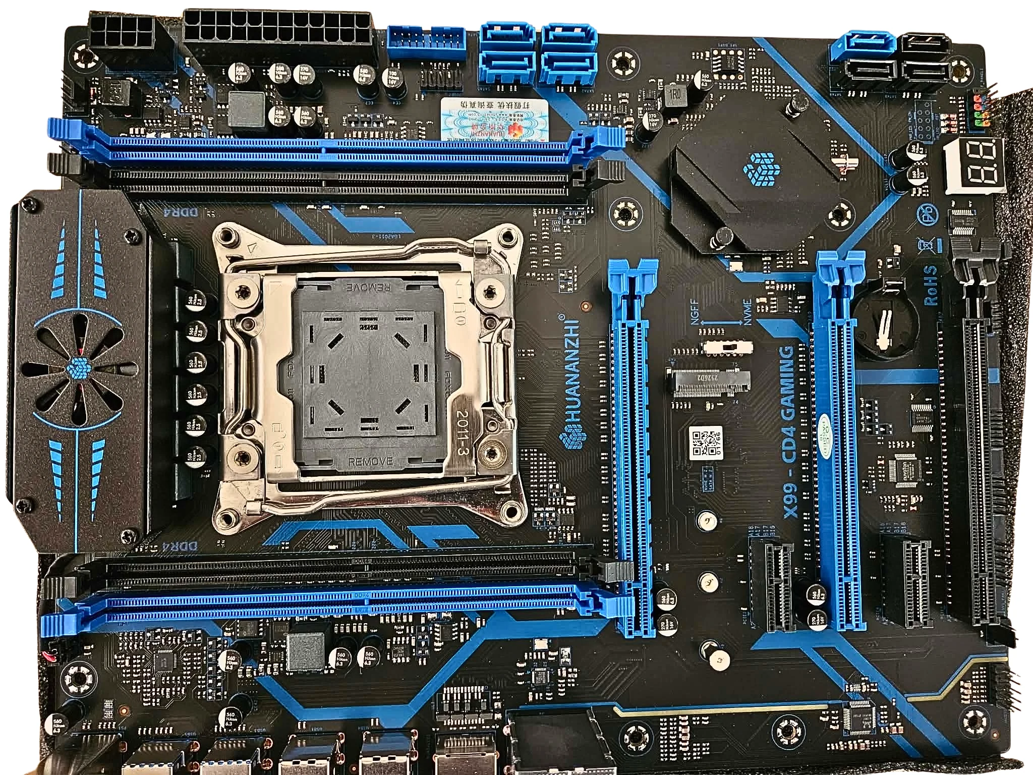 Huananzhi X99-CD4 Gaming LGA 2011-3 ATX Motherboard thumbnail 2
