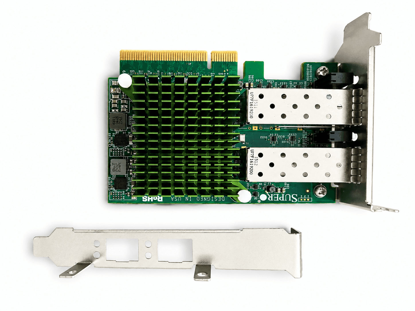 Supermicro AOC-STGN-i2S Rev. 2.0 Dual-Port 10GbE SFP+ PCIe Network Adapter