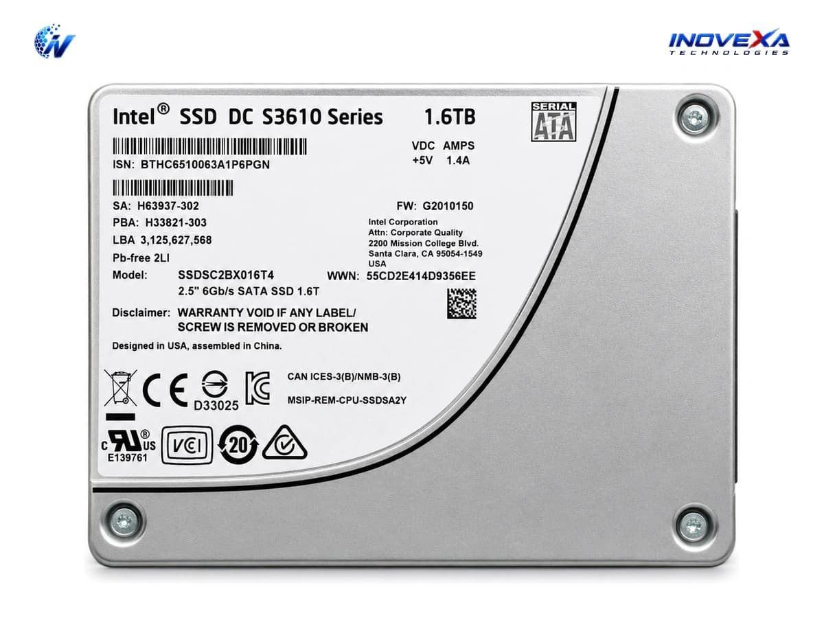 Intel SSD DC S3610 Series 1.6TB SATA Enterprise SSD