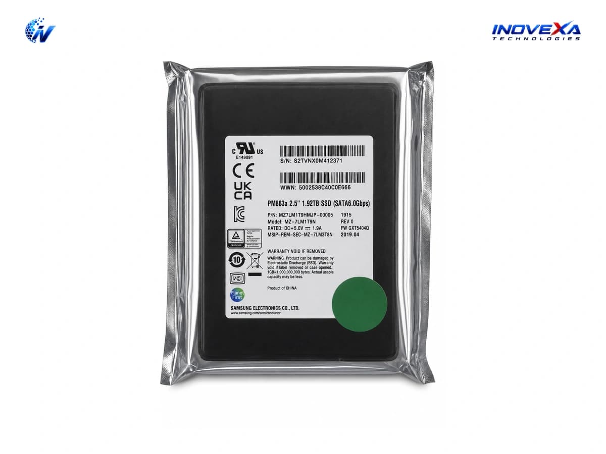 Samsung PM863a Series 1.92TB SATA Enterprise SSD