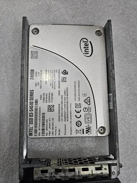 Intel SSD DC S4500 Series 240GB SATA Enterprise SSD