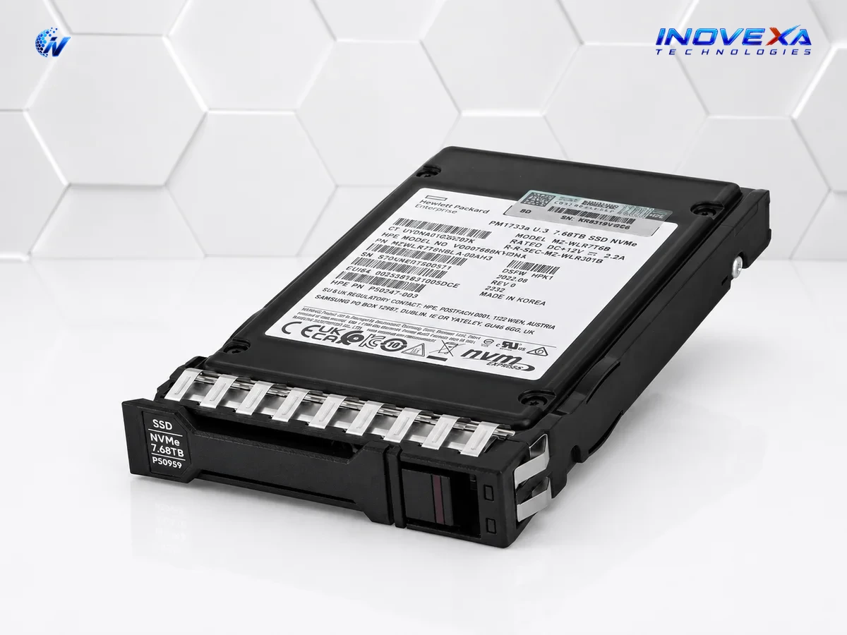 HPE 7.68TB NVMe Gen4 Enterprise SSD